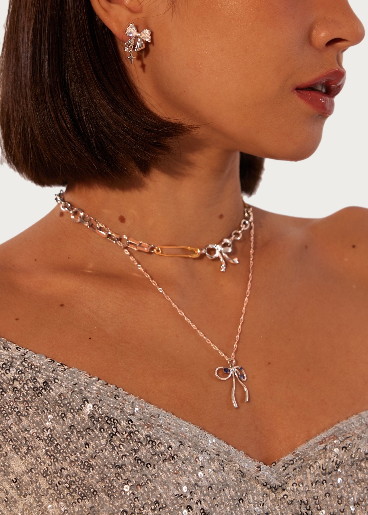 The Miffy Collar in Silver