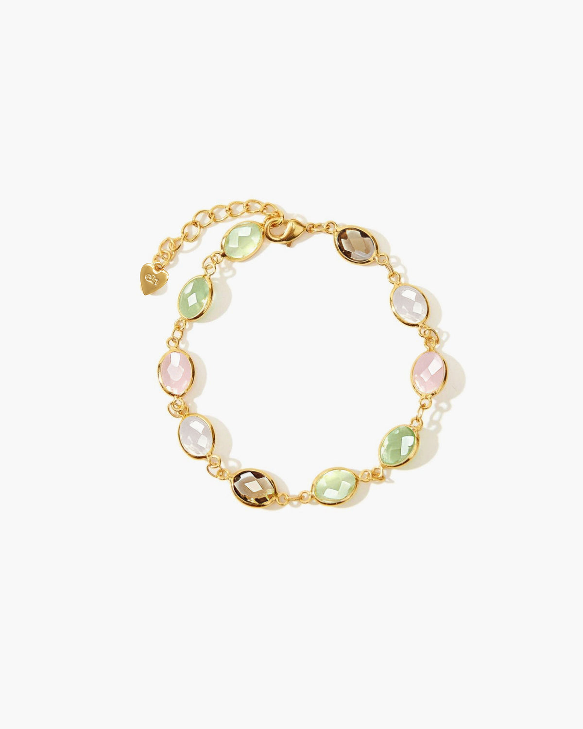Pulsera de piedra romance caprichoso
