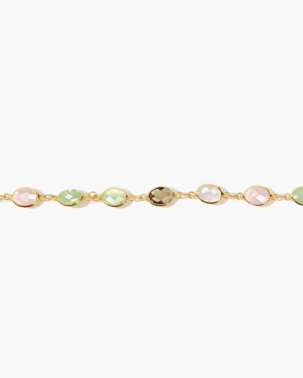 Pulsera de piedra romance caprichoso