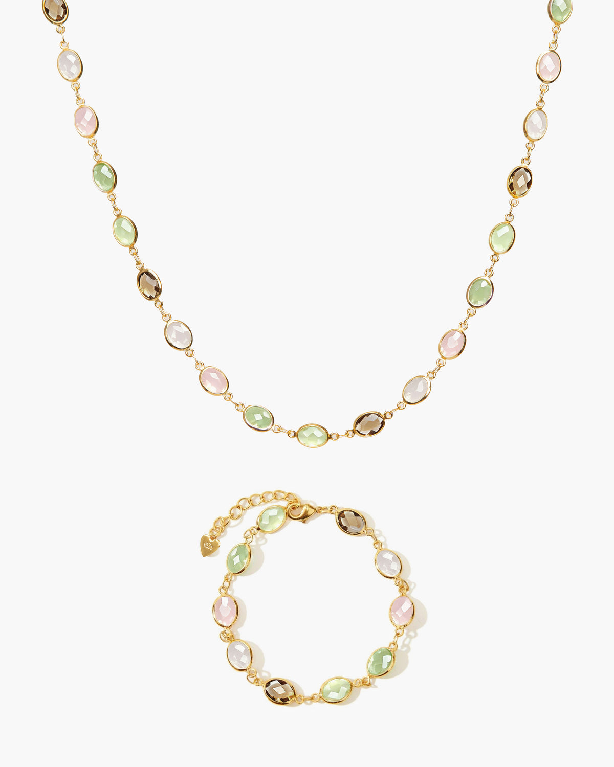Whimsical Romance Stone Necklace