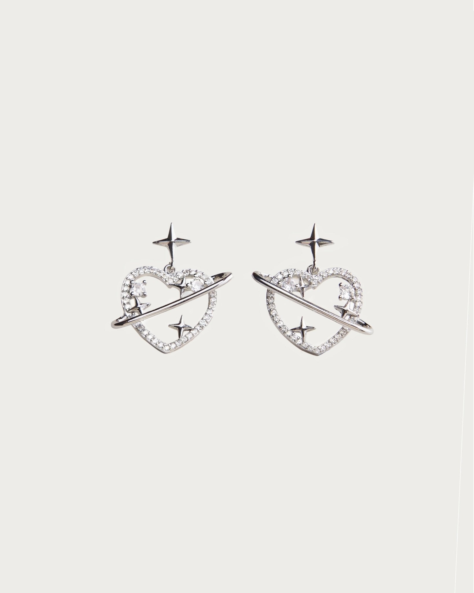 Celestial Earrings in Silver