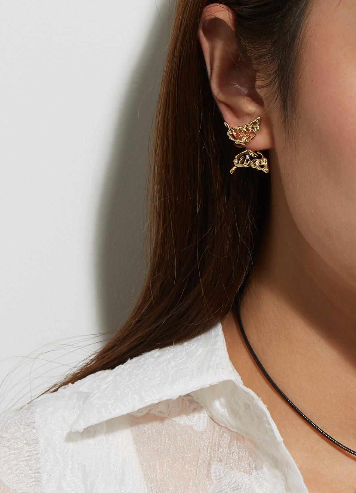 Anima’s Wing Earrings - En Route Jewelry