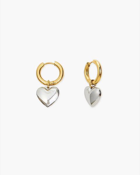 Boucles d'Oreilles Cœur Audrey