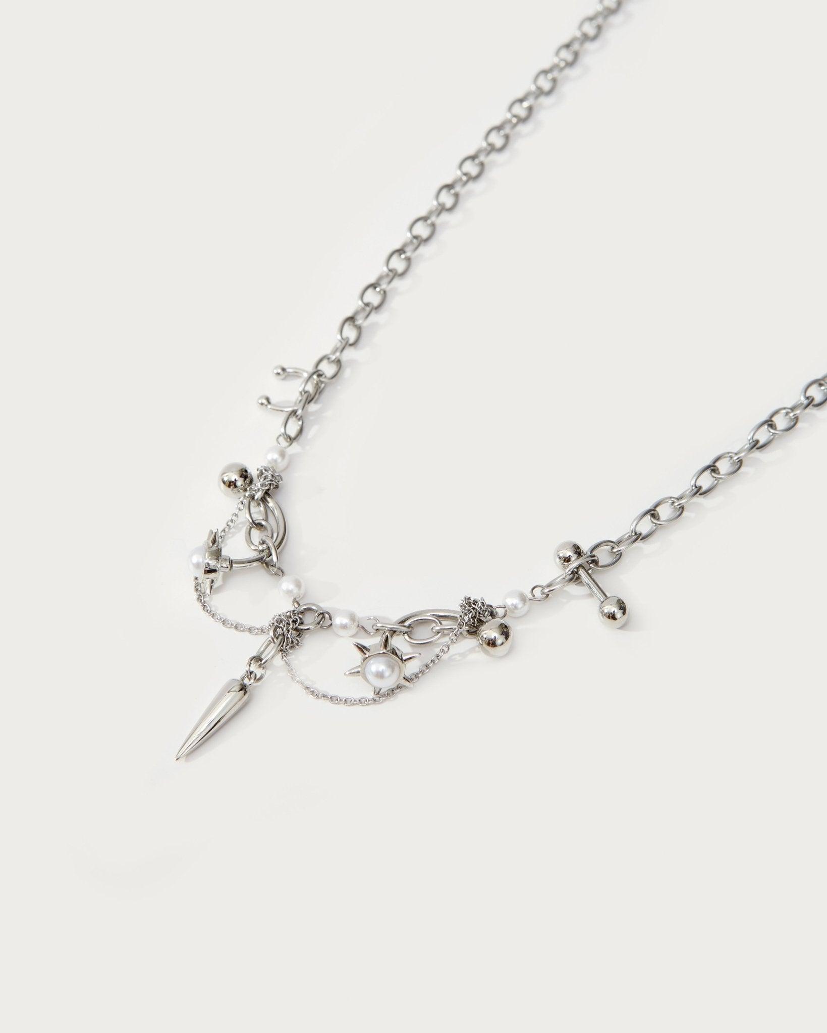 Brazen Ballad Spike Necklace - En Route Jewelry