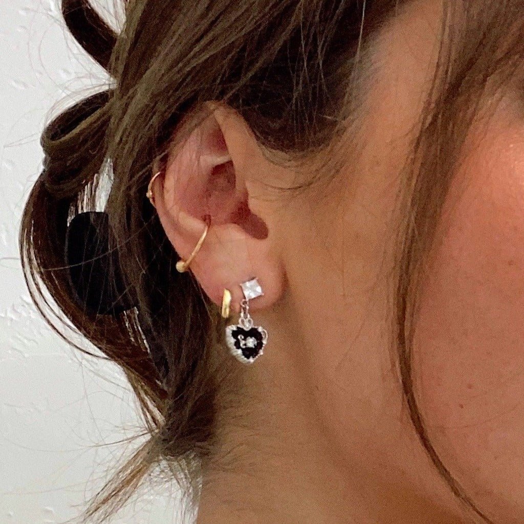 Mira Earrings in Silver