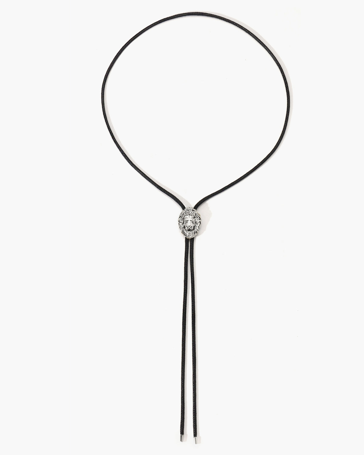 Cravate bolo Lion Guard en argent