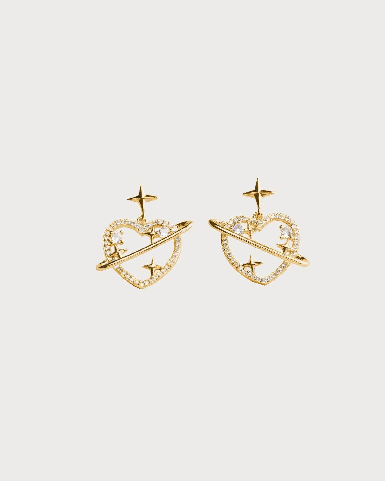 Celestial Earrings in Silver - En Route Jewelry