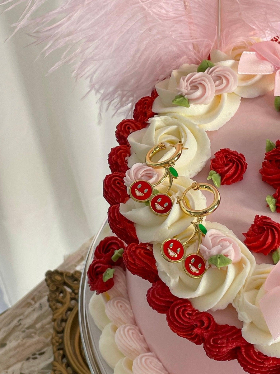 Cerises Earrings En Route Jewelry