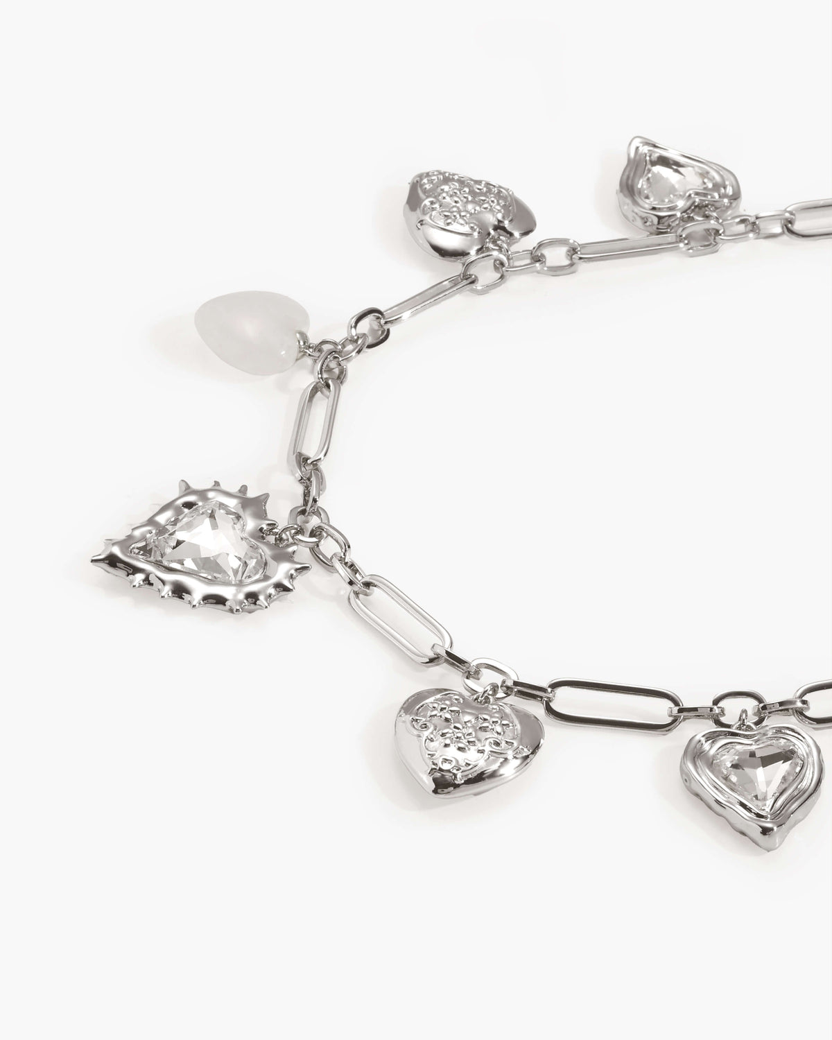 Secret Keeps Openable Heart Necklace in Silver