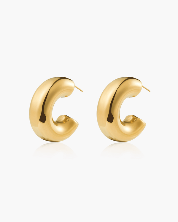 Baroque Blossom Heart Earrings