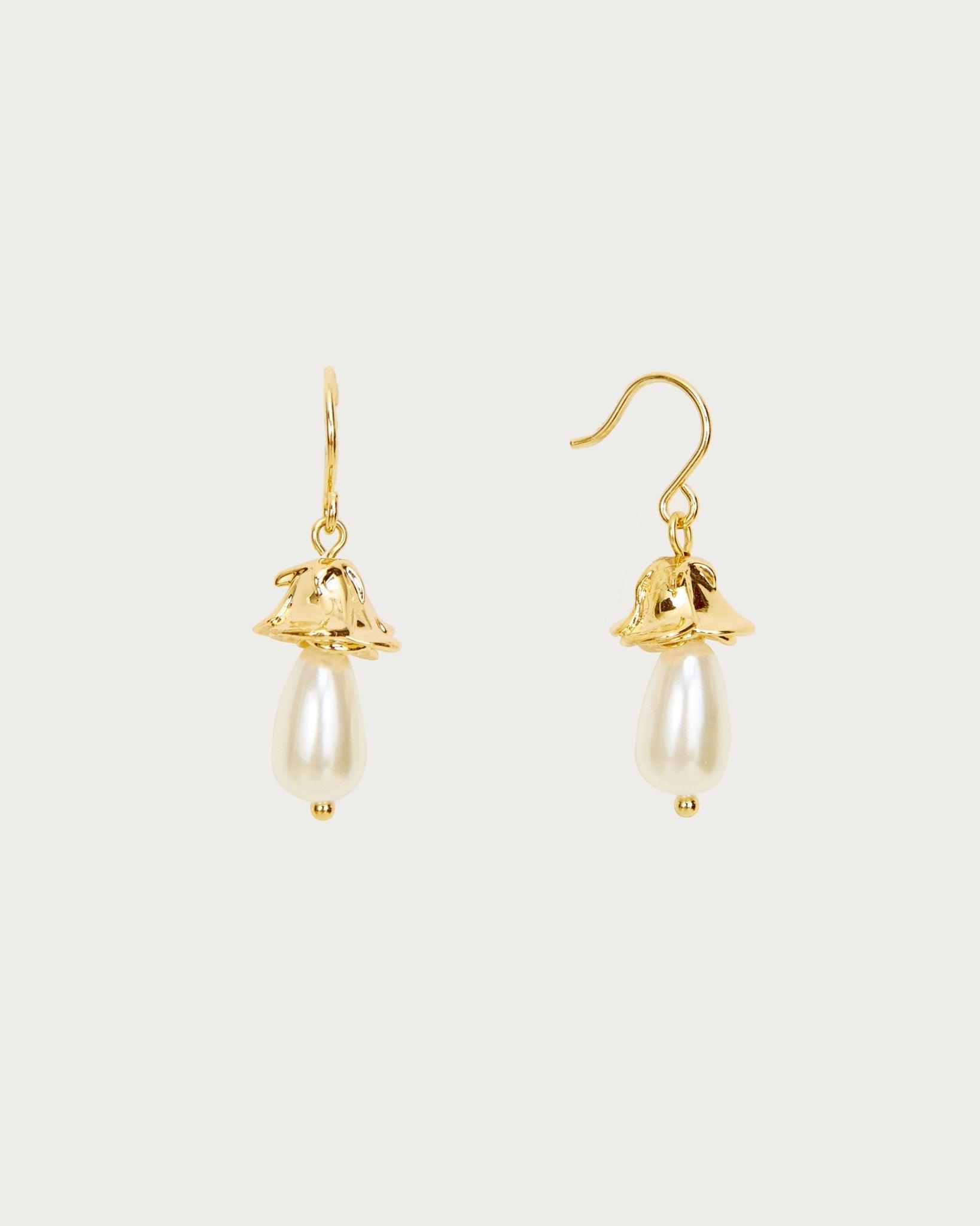 Criselia Pearl Earrings - En Route Jewelry