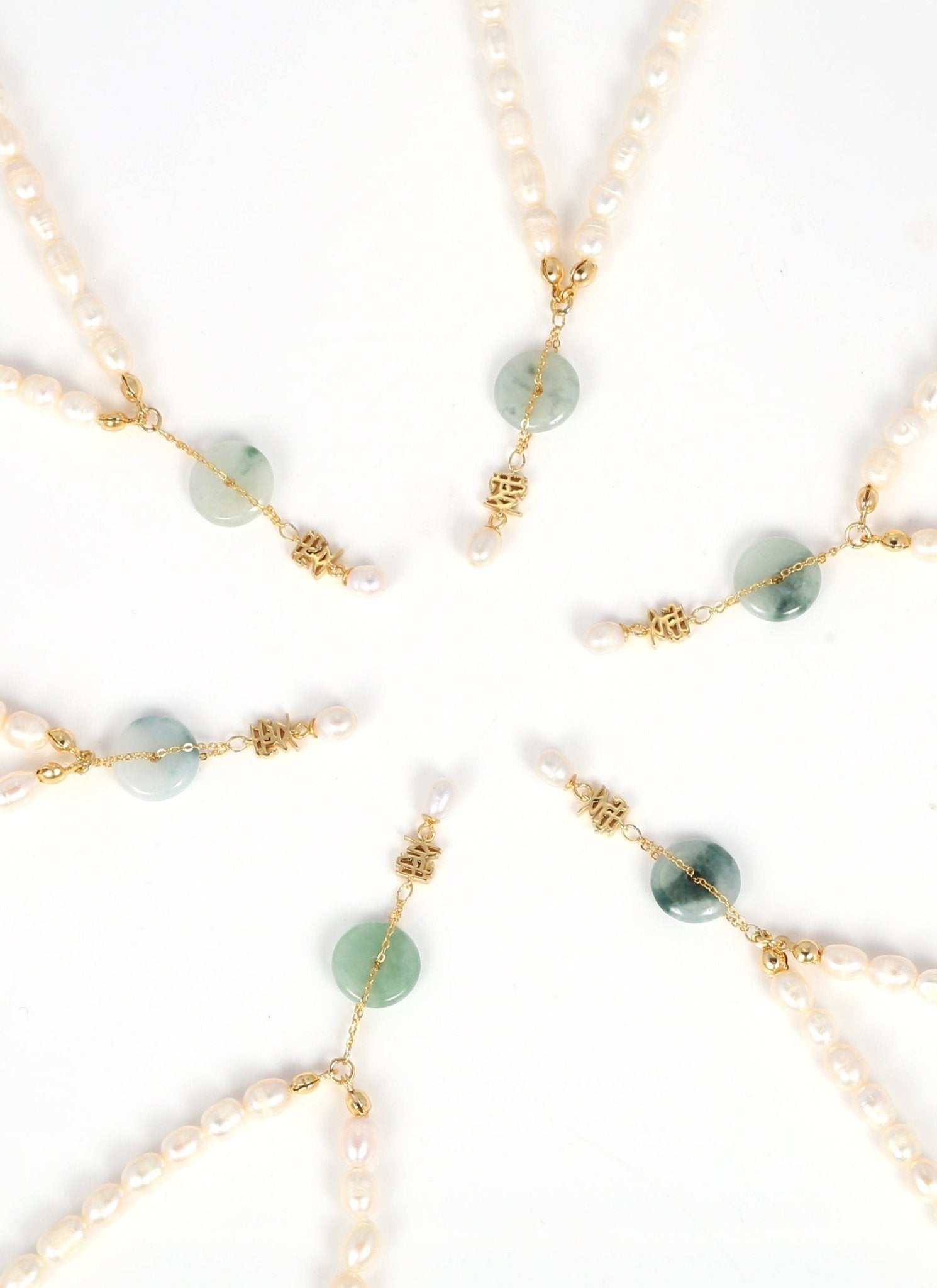 Collier de perles de jade