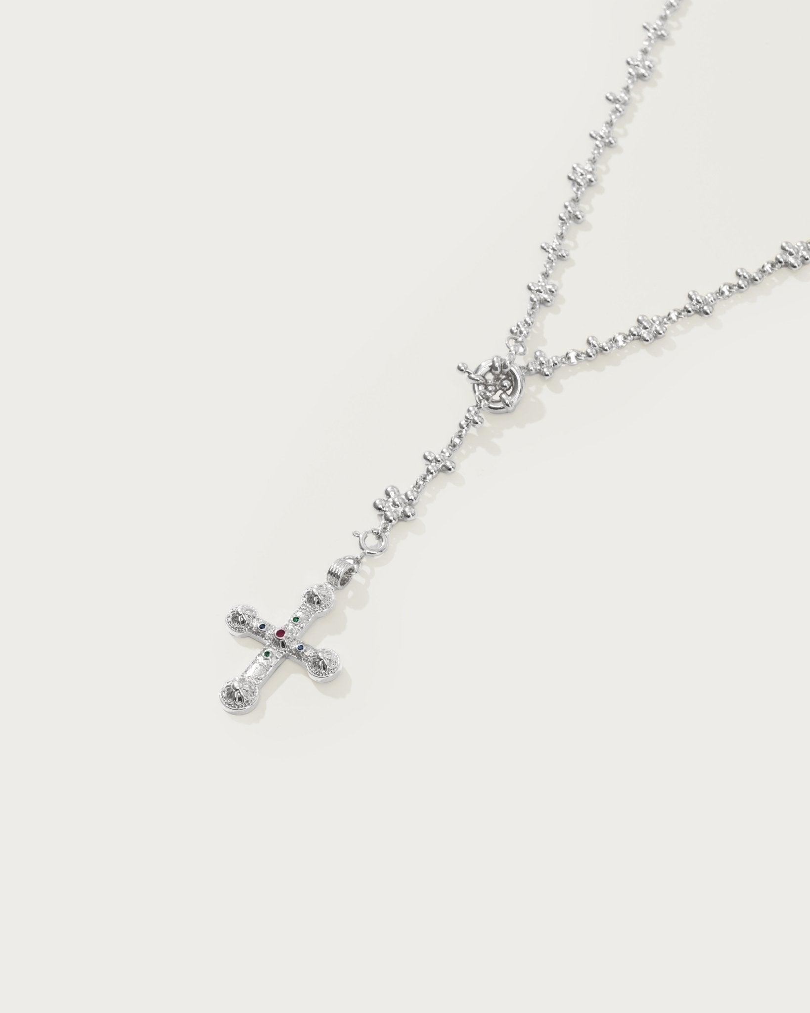 Daisy Molecule Chain in Silver - En Route Jewelry