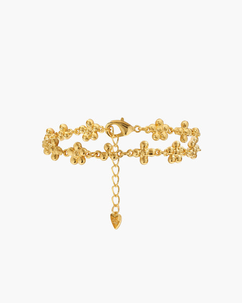 Daisy Molecule Bracelet