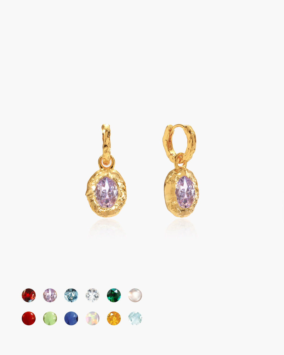 Birthstone Earrings - En Route Jewelry