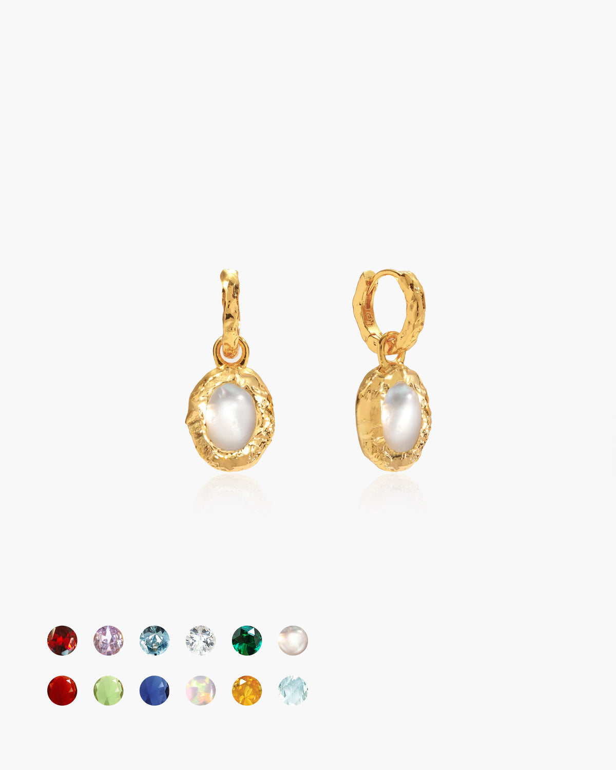 Birthstone Earrings - En Route Jewelry