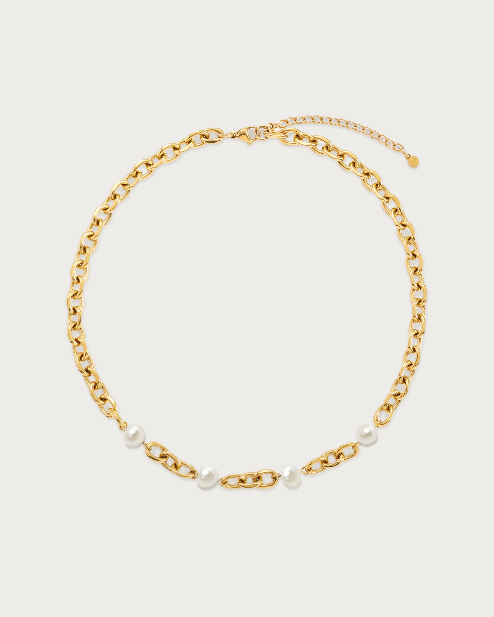 Gold Essence Pearl Necklace