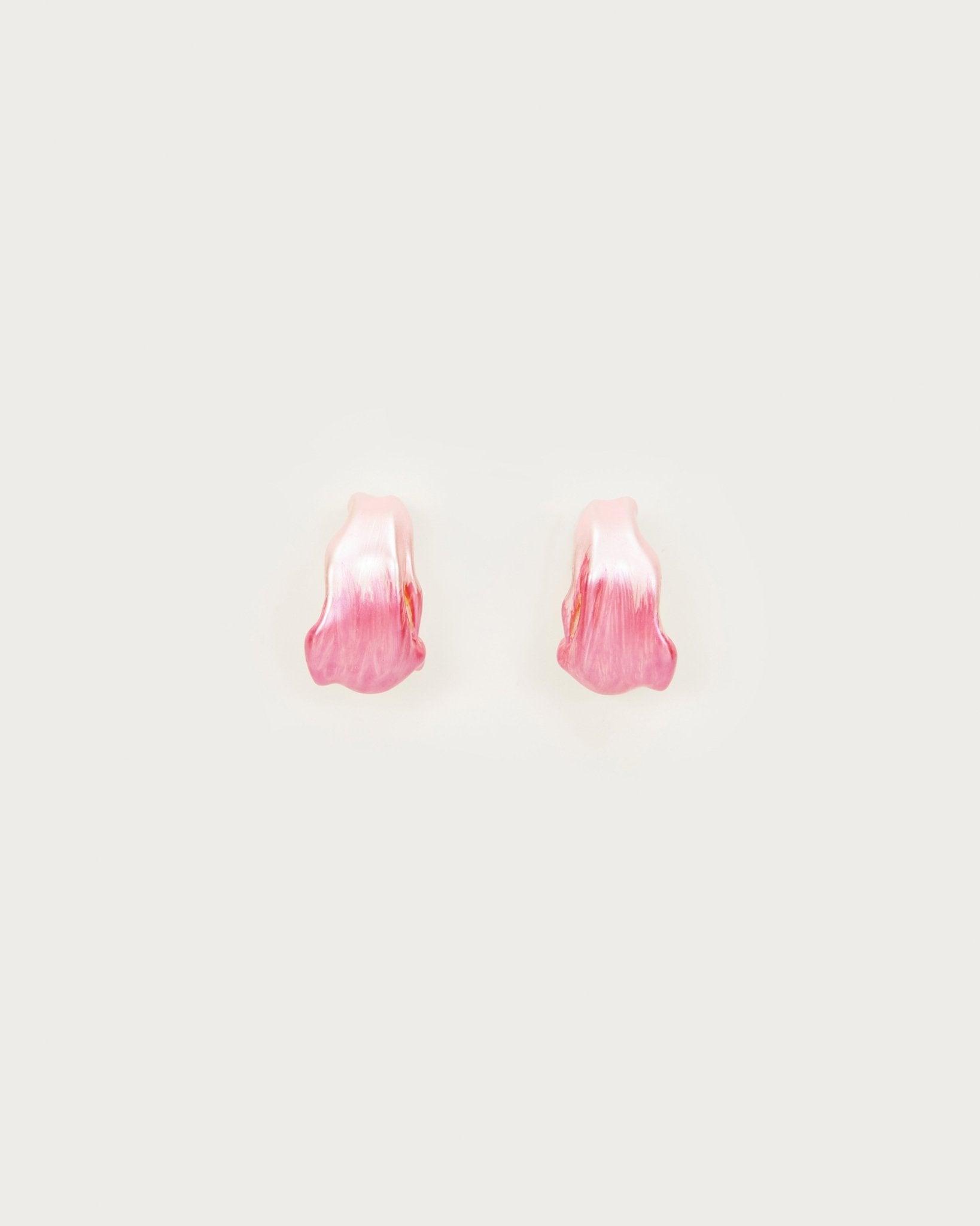 Falling Flower Petal Earrings - En Route Jewelry