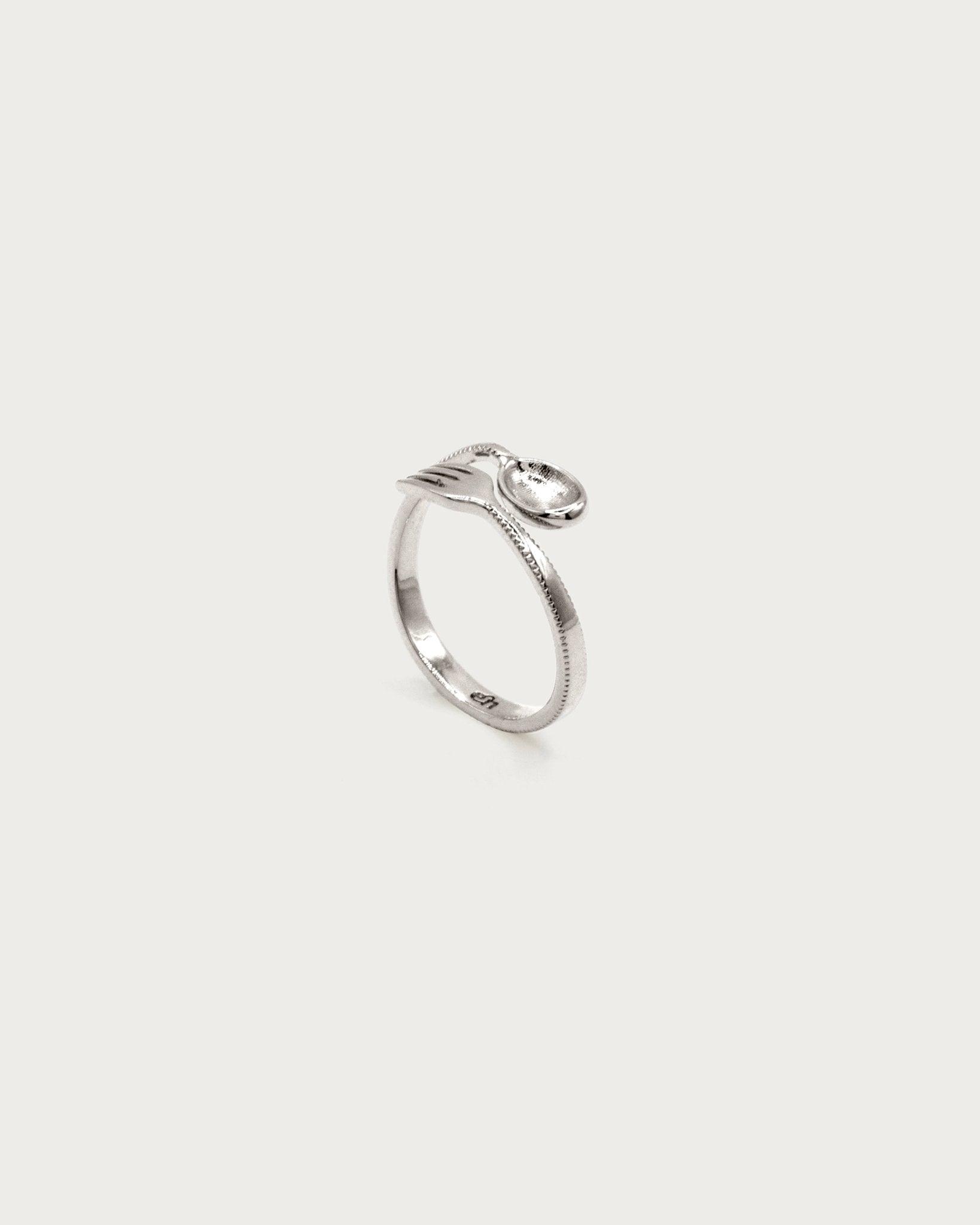 Foodie Patootie Ring in Silver - En Route Jewelry