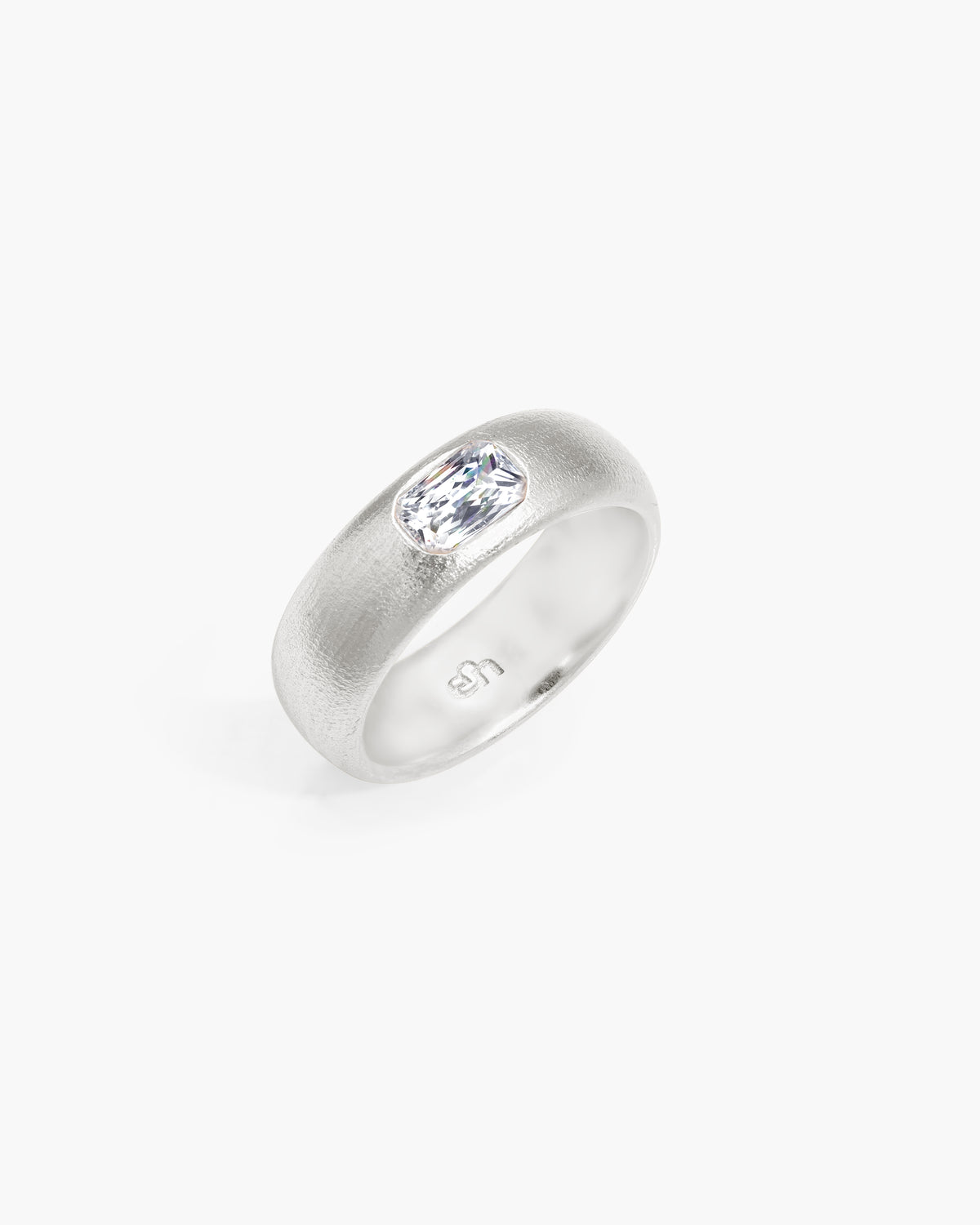 Hush Ring in Silver