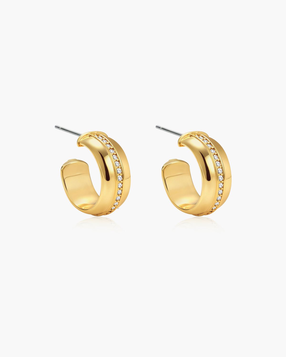 Boucles d’oreilles créoles Vice en or