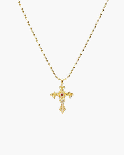 Gold Aphrodite’s Song Necklace