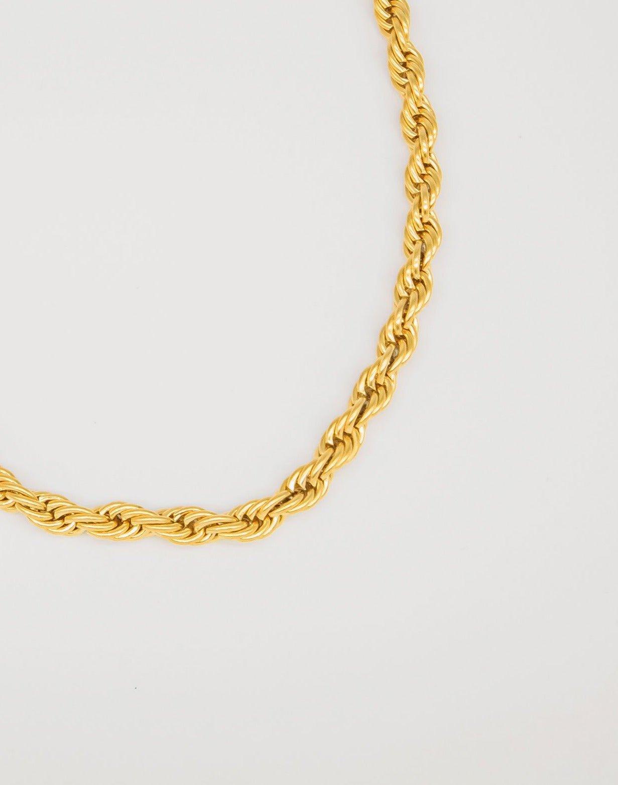Gold Rope Chain - En Route Jewelry