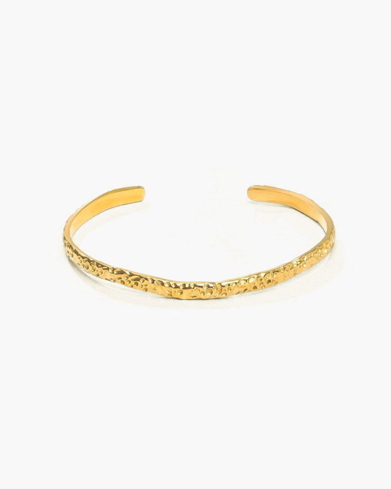 Gold Textured Bangle