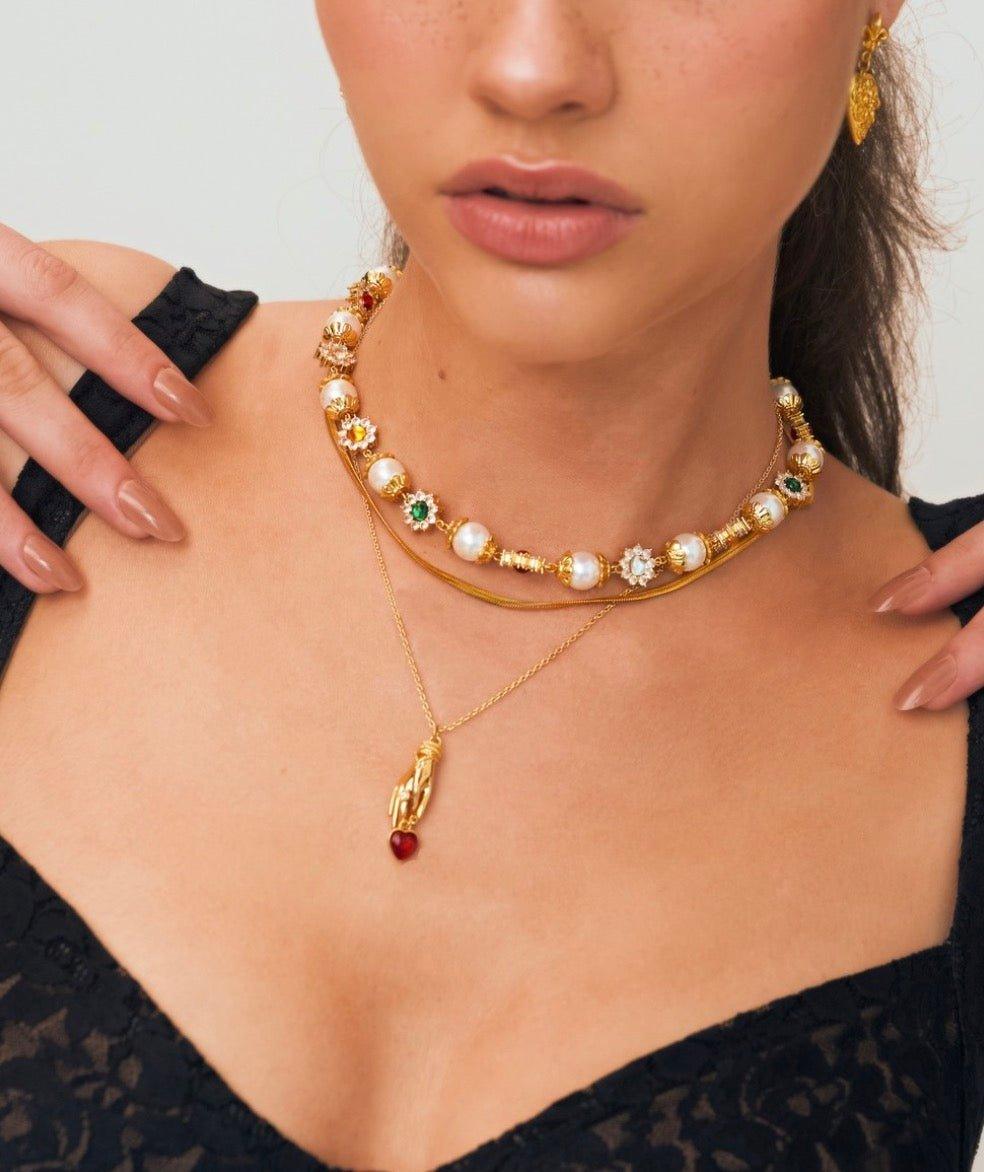 Golden Touch Necklace - En Route Jewelry