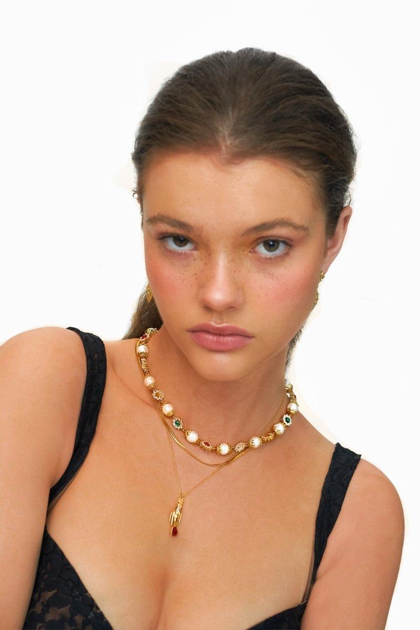 Golden Touch Necklace - En Route Jewelry