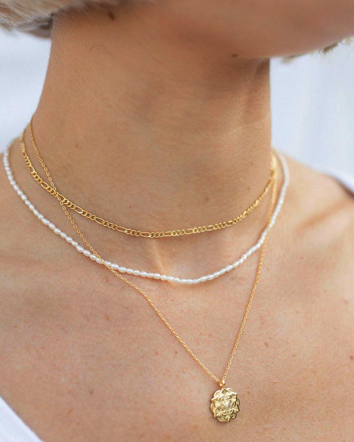 Hailey Figaro Chain Necklace - En Route Jewelry