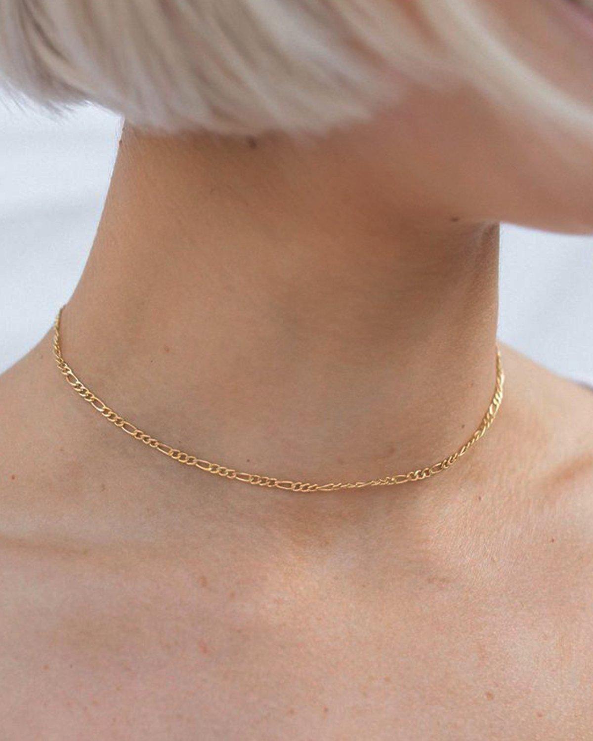 Hailey Figaro Chain Necklace - En Route Jewelry