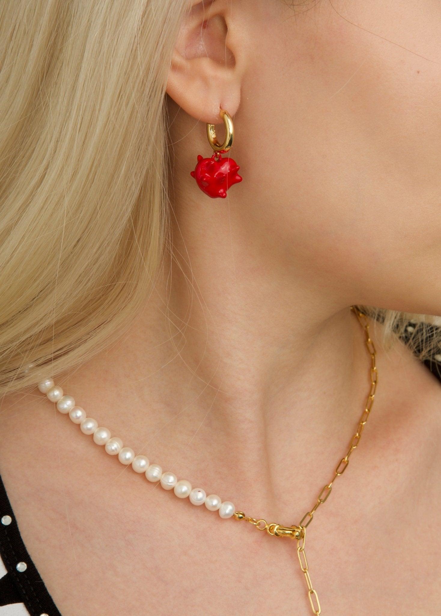 Heart of Fae Earrings - En Route Jewelry