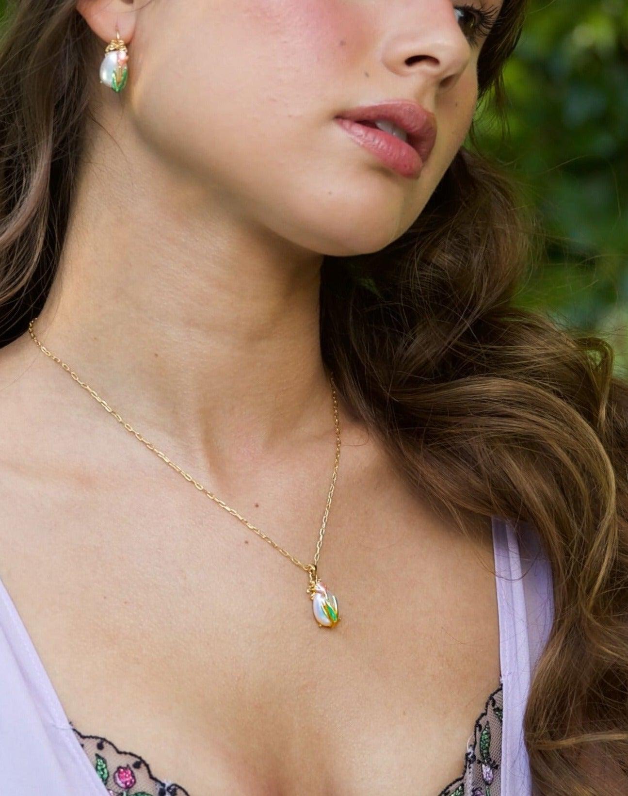 In The Garden Necklace - En Route Jewelry