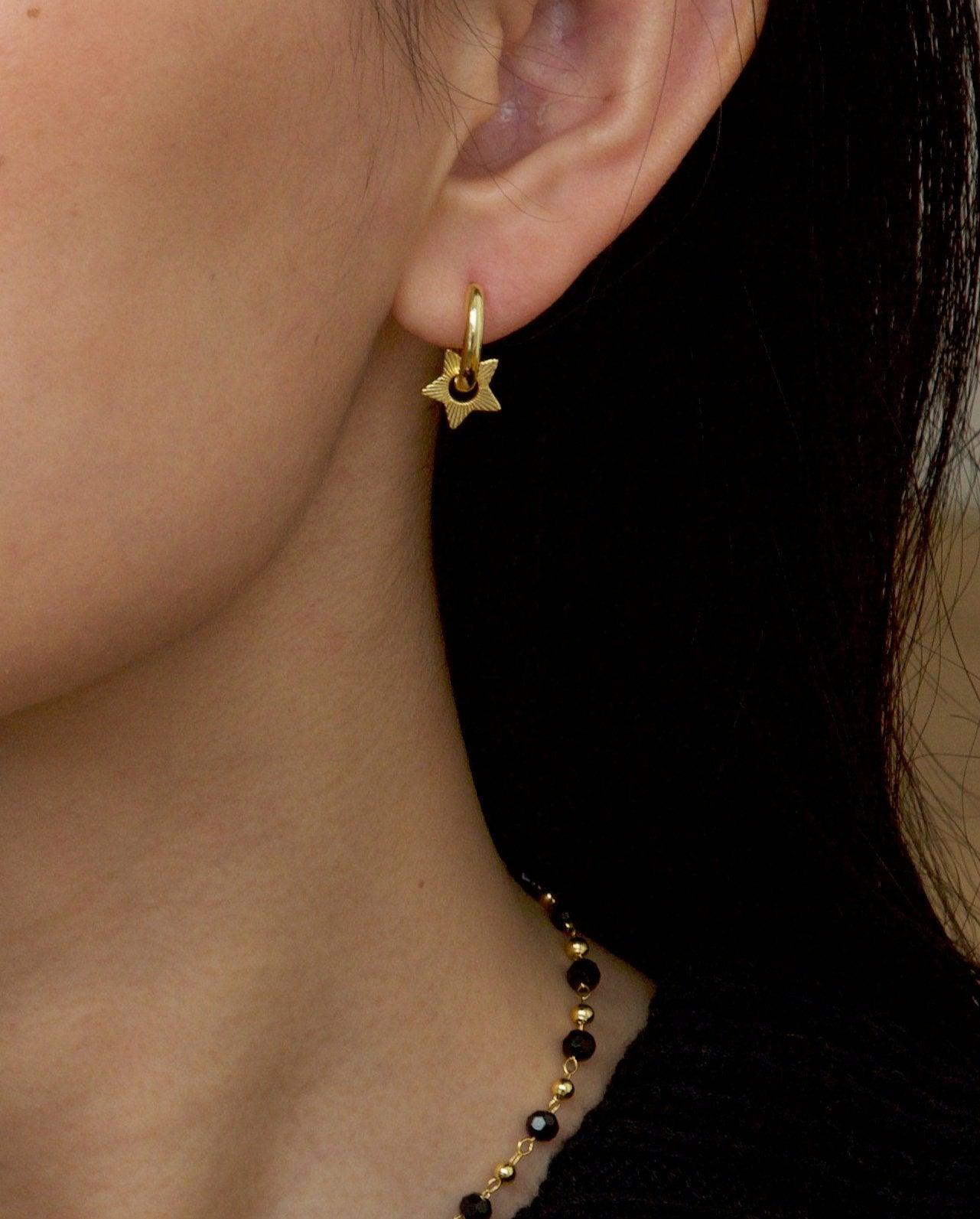 Lil Star Earrings - En Route Jewelry