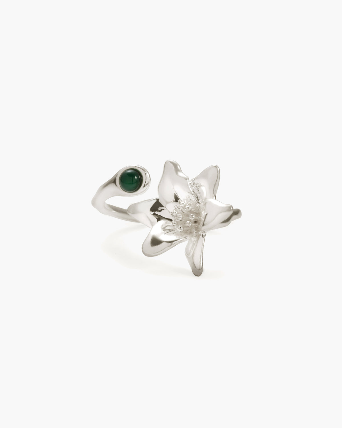 white lily jeweler Lily Ring | Open Flower Statement Ring