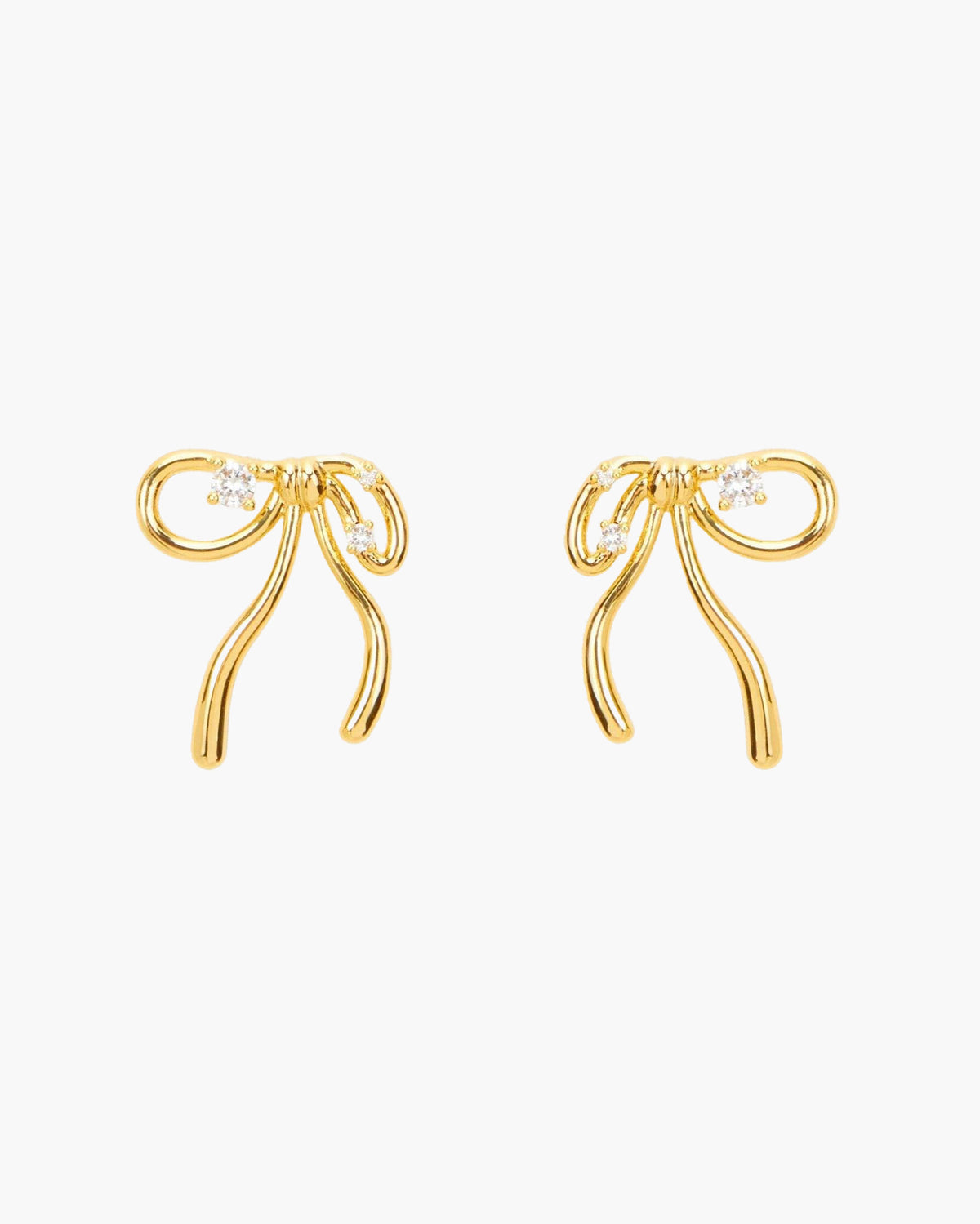 Mini Miffy Stud Earrings in Silver - En Route Jewelry