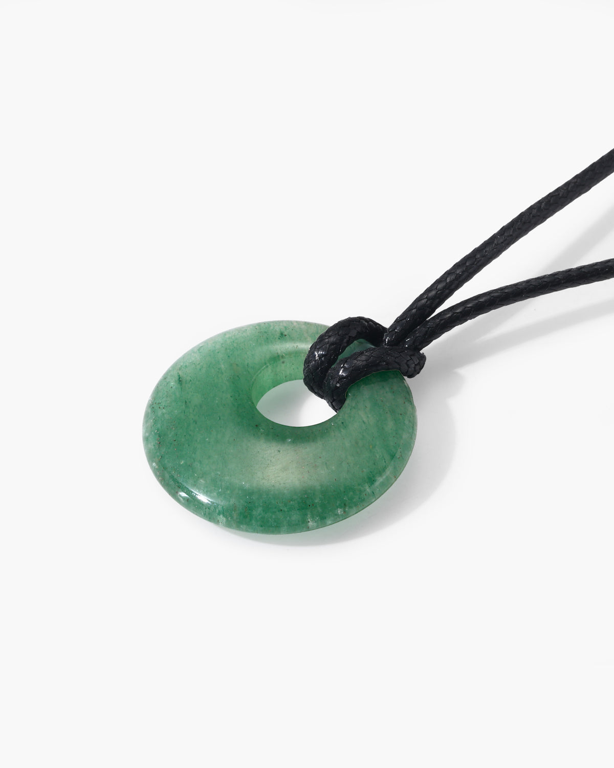 Green Aventurine Cord Necklace - En Route Jewelry
