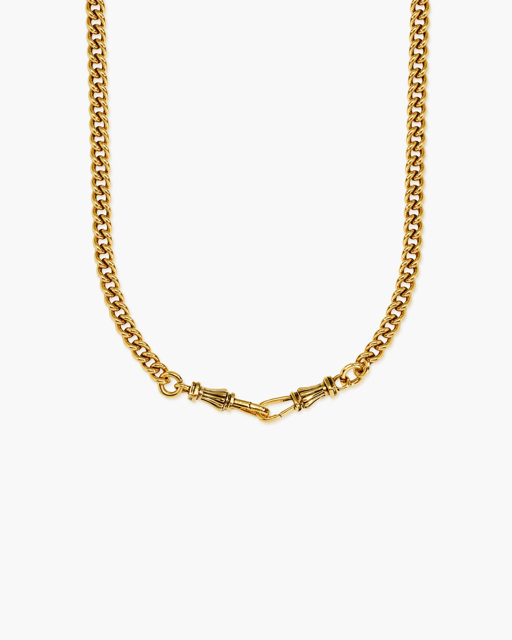 Collana a catena con chiusura per orologio