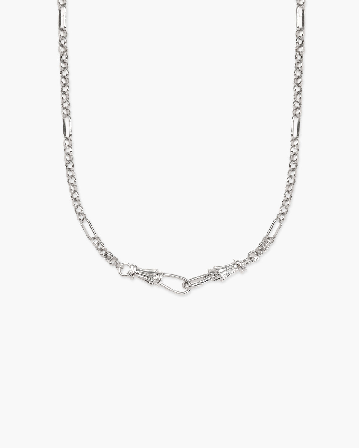 Deco Clasp Chain Necklace