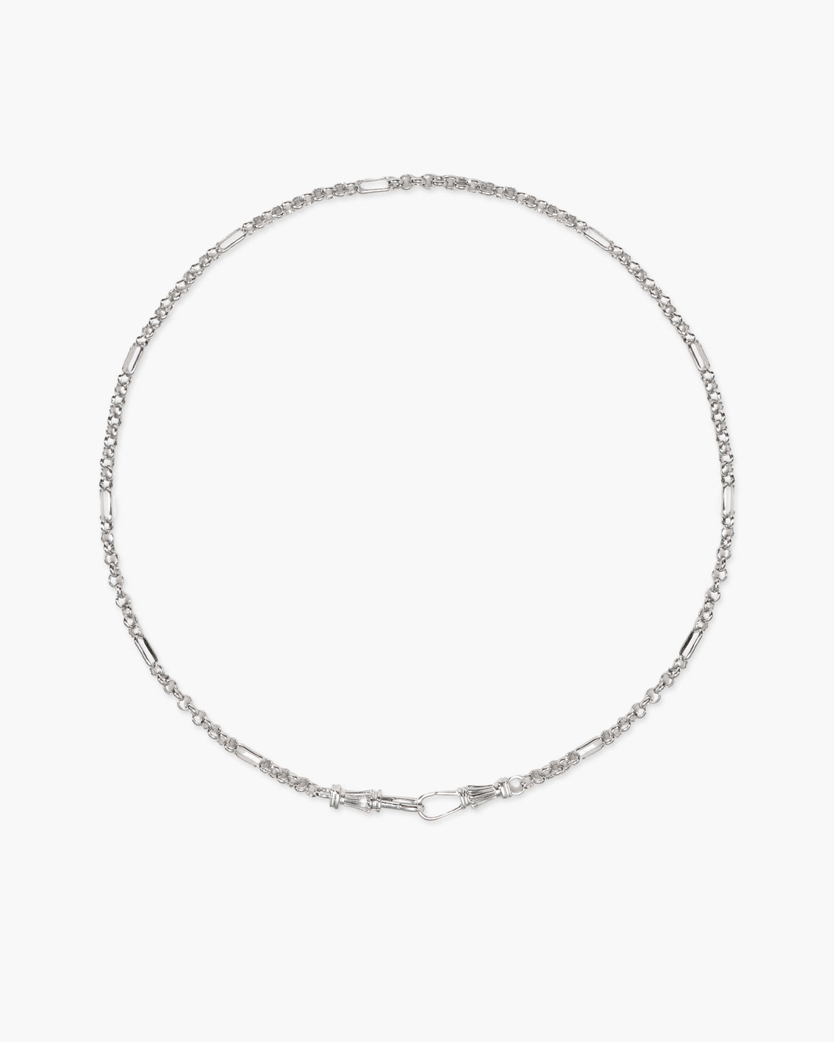 Deco Clasp Chain Necklace