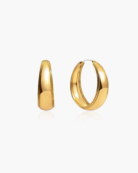 Orin Large Hoop Earrings