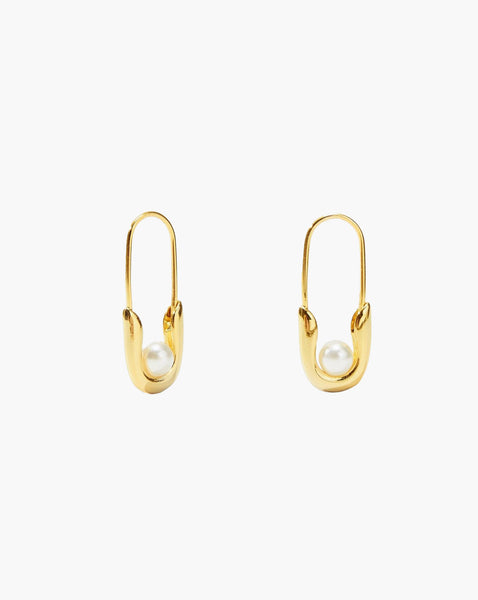 Petite Safety Pin Earrings