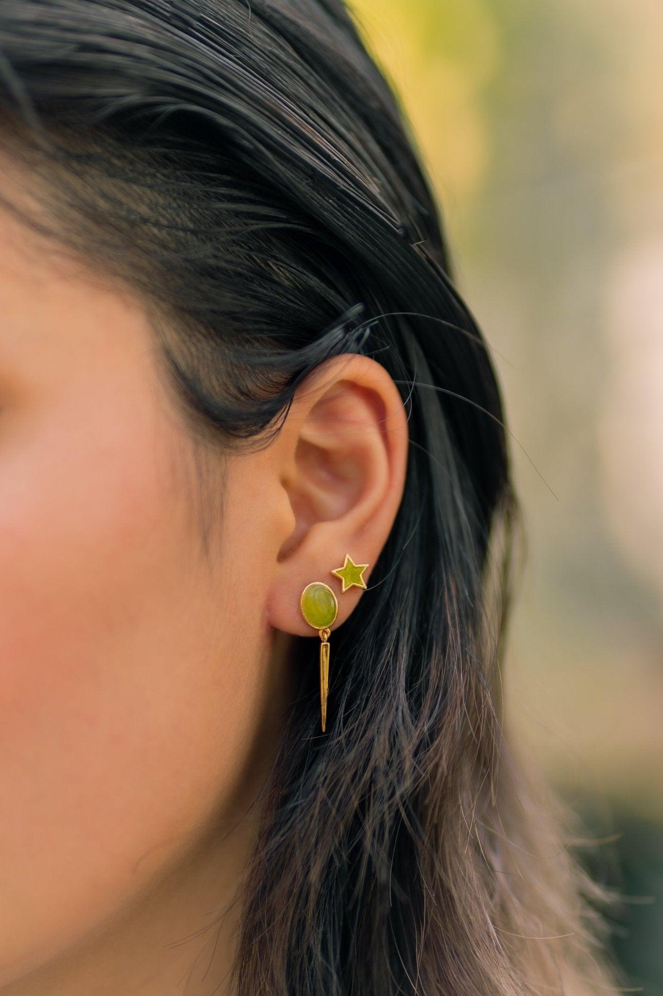 Pointed Earrings - En Route Jewelry