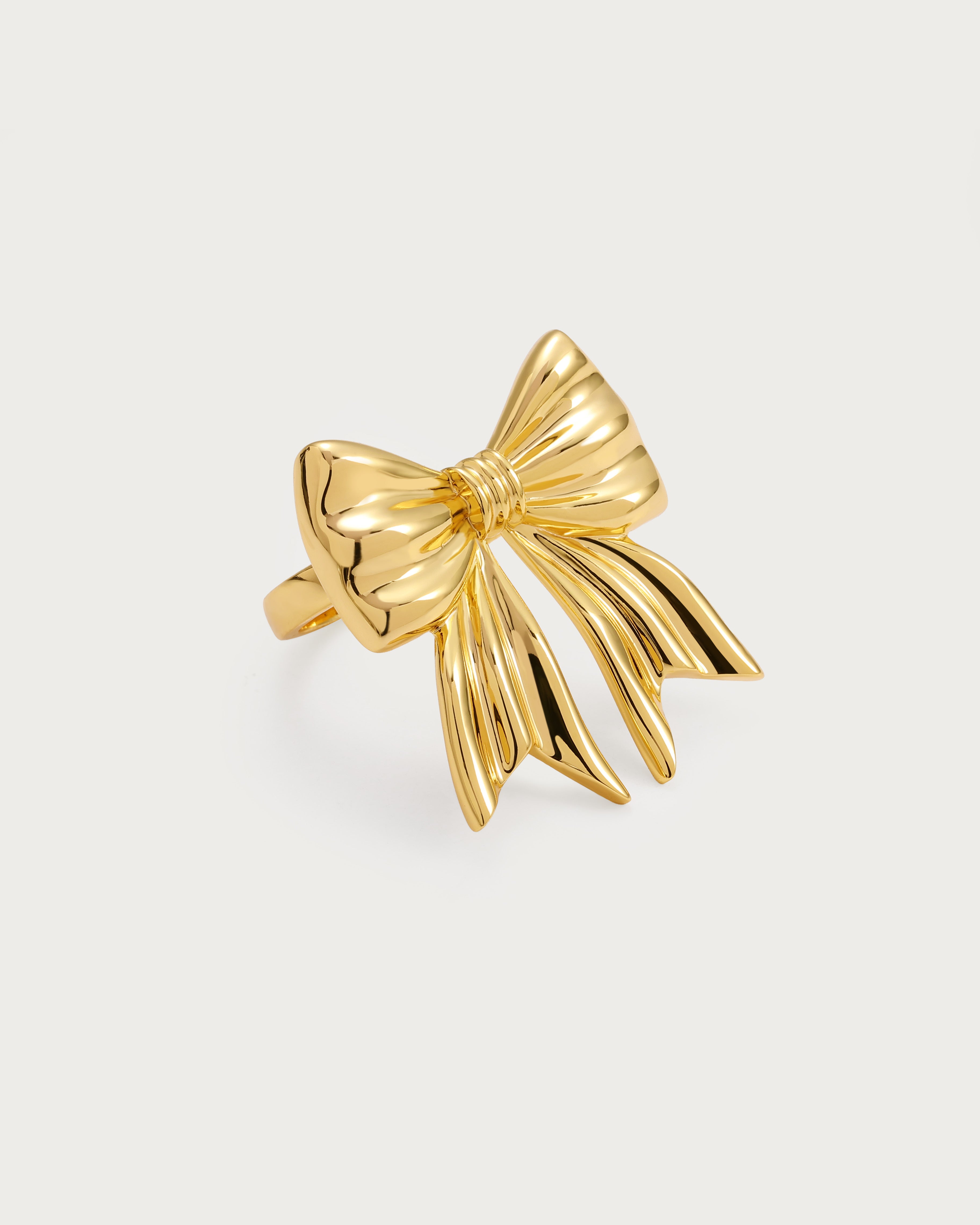 Bow Ring in Gold