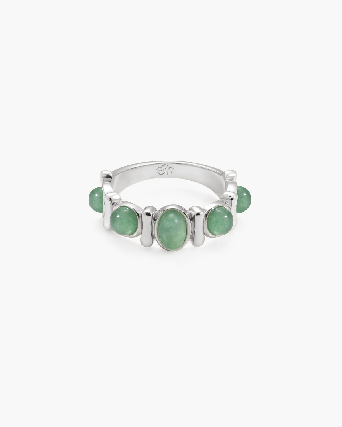 Carnelian Stone Band Ring