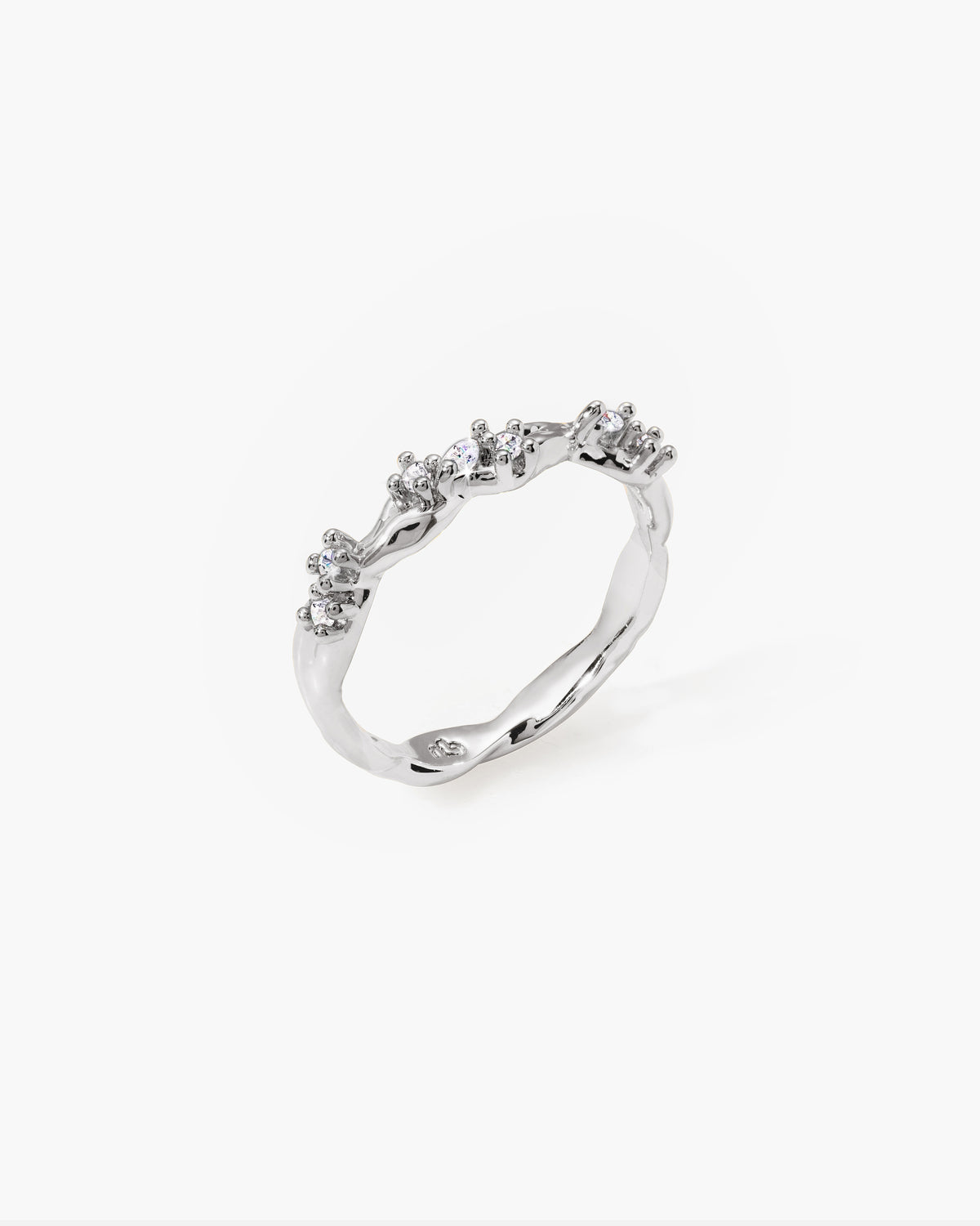 Moonlit Ivy-Ring aus Silber