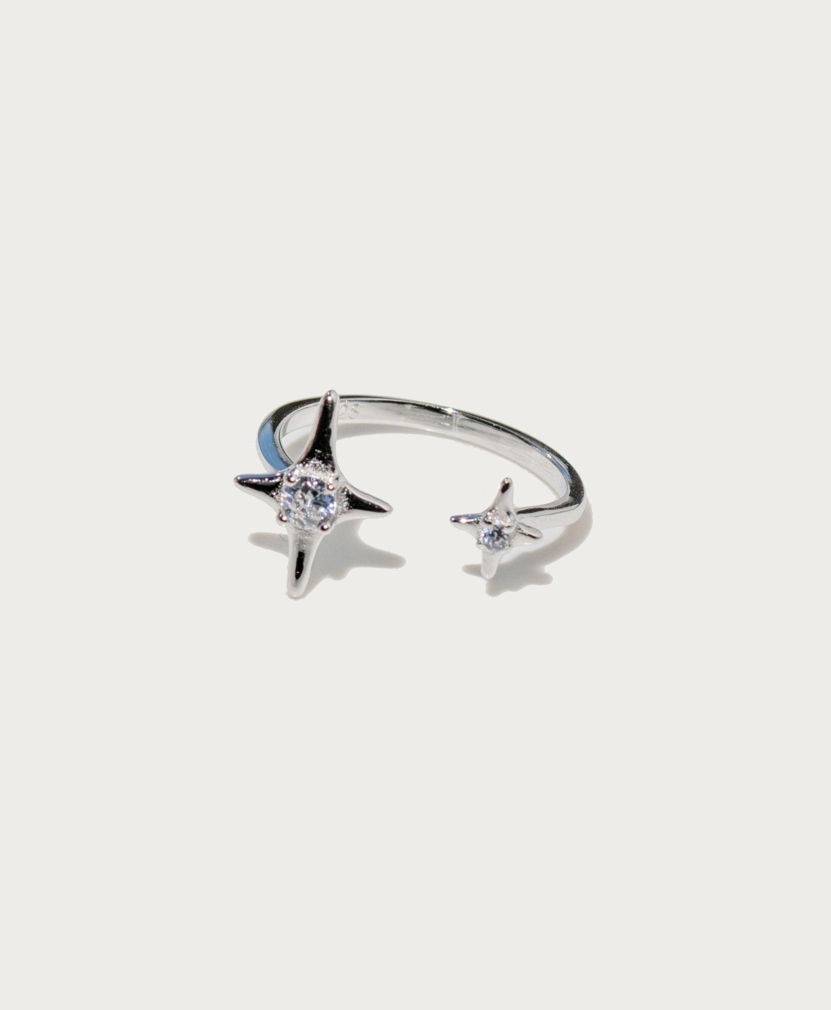 Silver Sparkle Ring - En Route Jewelry