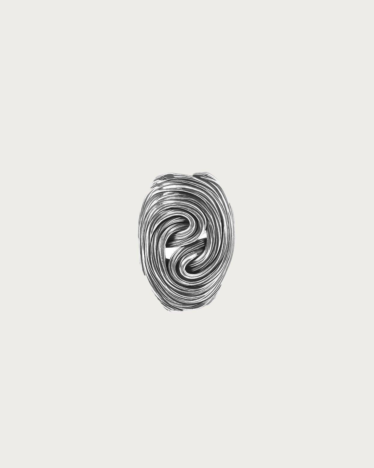 Silver Swirl Ring - En Route Jewelry