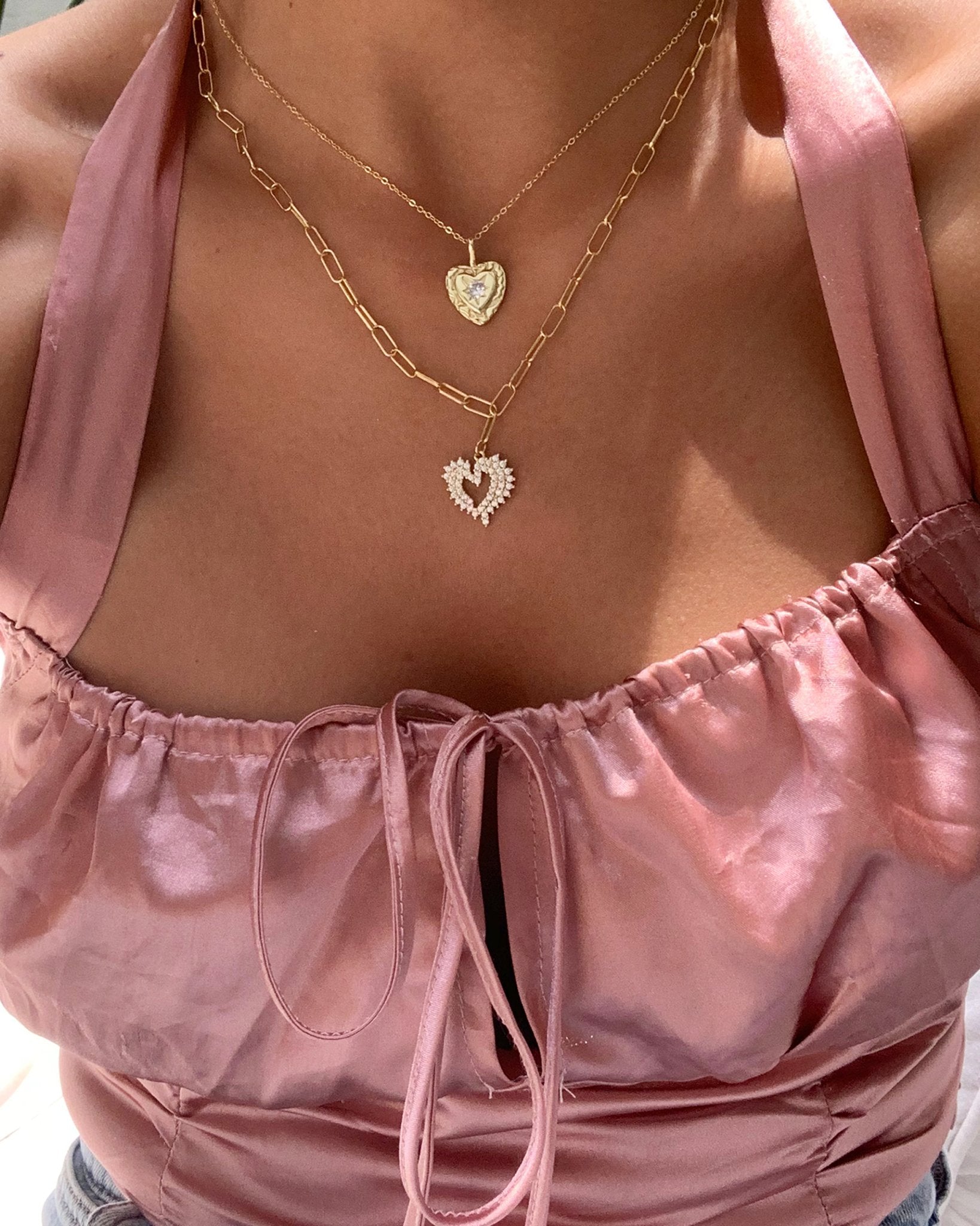Naomi Heart Necklace